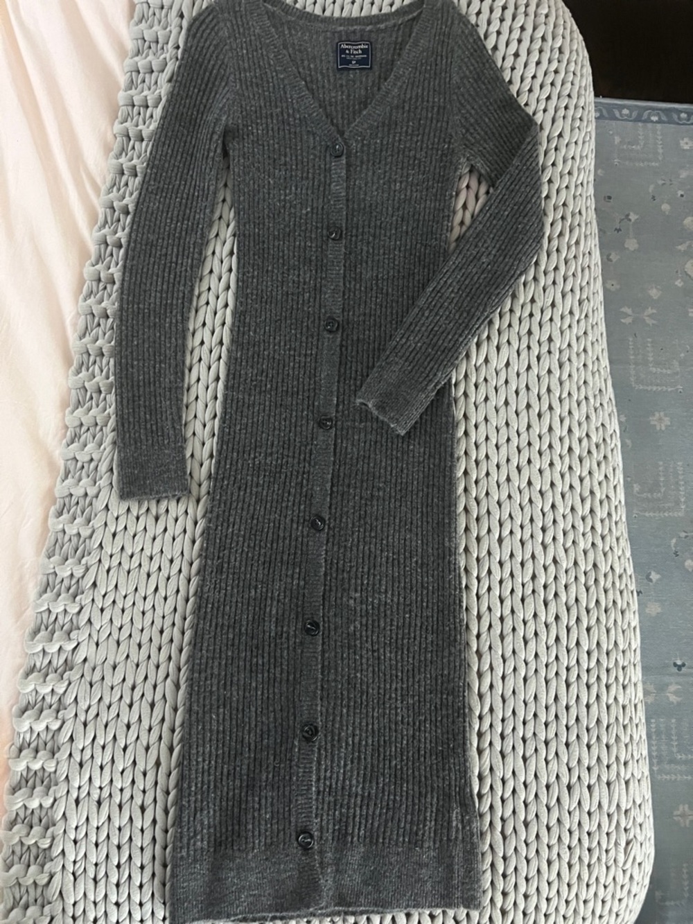 Abercrombie Button-Through Sweater Dress